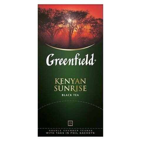 Greenfield Kenyan Sunrise Black 25 Tea Bags