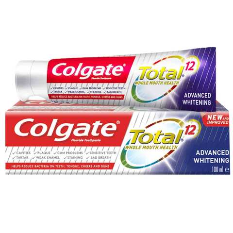 Colgate Toothpaste Total Advance Whitening 100 Ml