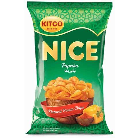 Kitco Nice Potato Chips Paprika Flavor 14 Gram