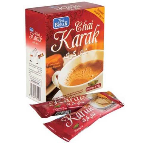 Tea Break Chai Karak 25 Gram 8 Pieces