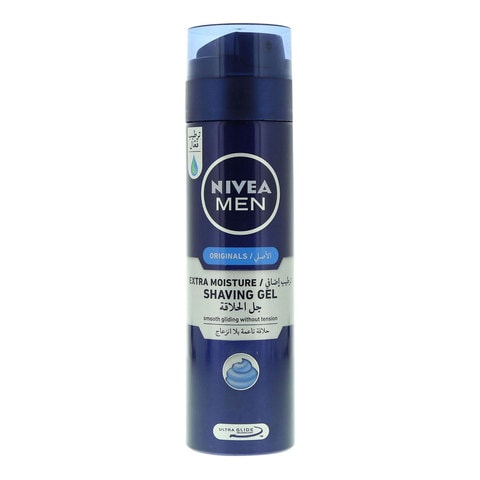 NIVEA MEN Shaving Gel, Protect &amp; Care Aloe Vera, 200ml