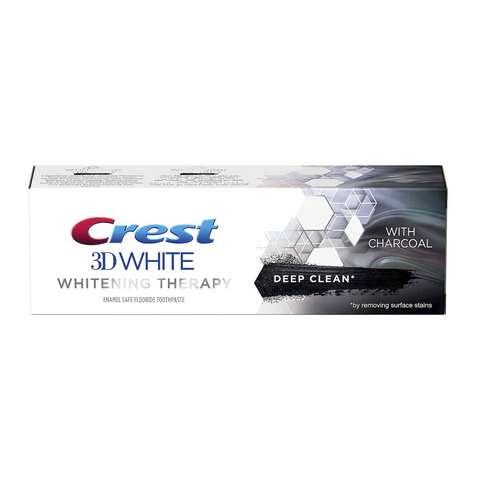 Crest 3D White Whitelock Micropolishers Toothpaste with Charcoal ...