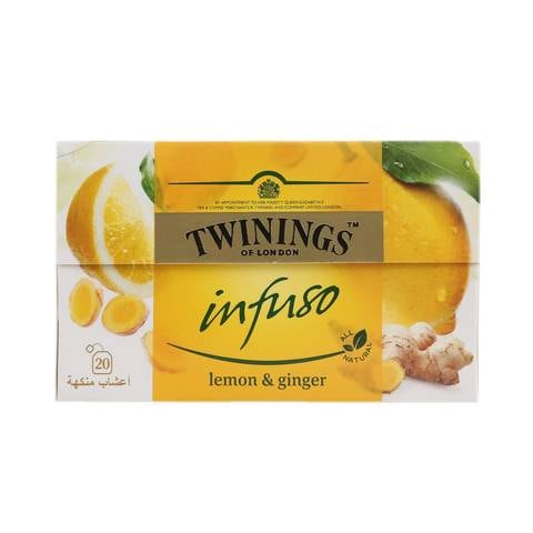 Twinings Of London Infuso Lemon &amp; Ginger 20 Teabags