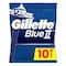 Gillette Blue II Men&#39;s Disposable Razors 10 Pack