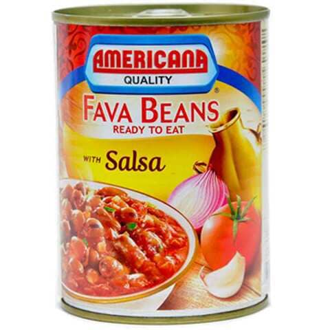 Americana Fava Beans With Salsa 400 Gram