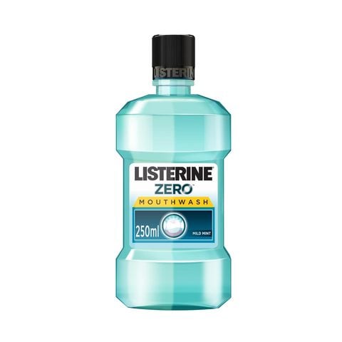 Listerine Cool Mint Milder Taste Mouthwash Blue 250ml