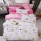 Rezlan UAE- Single size Kids Anime Girl Bed Sheet Set (3 Pieces)