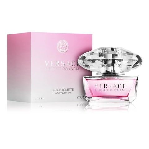 Buy Versace Bright Crystal Eau De Toilette For Women - 90ml Online - Shop  Beauty & Personal Care on Carrefour UAE