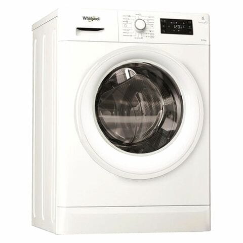 Whirlpool Front Loading Washer 8kg FWDG86148W White With Dryer 6kg