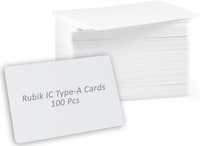 Rubik 100pcs IC Type-A RFID Key Cards for RFID Copier/Reader/Writer/Duplicator (IC Type-A 100 Cards)