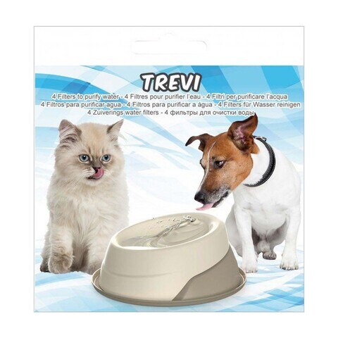 Georplast 4 Water Filters For Trevi Pet Fountain
