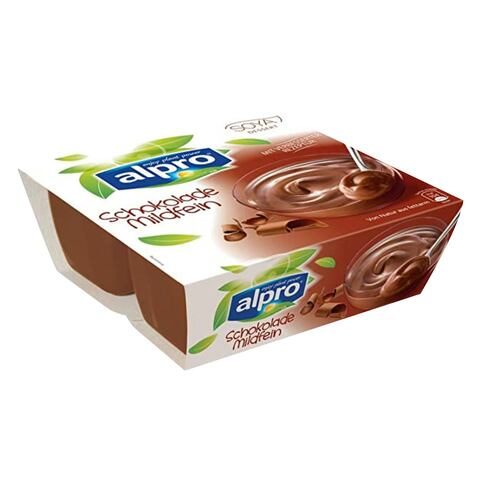 Alpro Chocolate Soya Dessert 125g x Pack of 4
