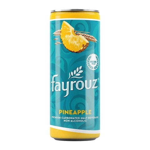 Fayrouz Pineapple Malt Drink - 330ml