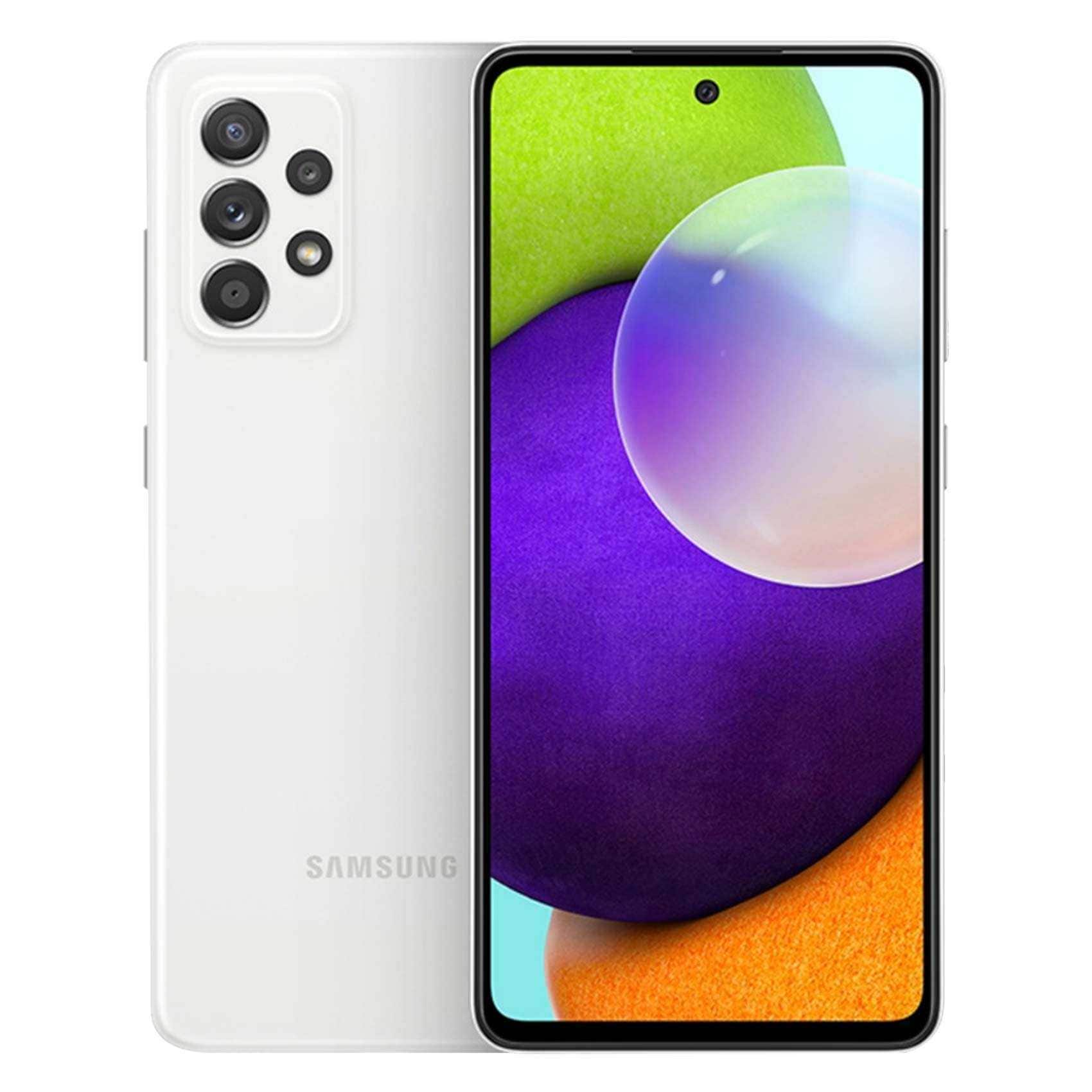 Samsung Galaxy A52 5g Ram 8gb 128gb Sm A526bzbgmeaw Awesome Blue Gobazzar Uae