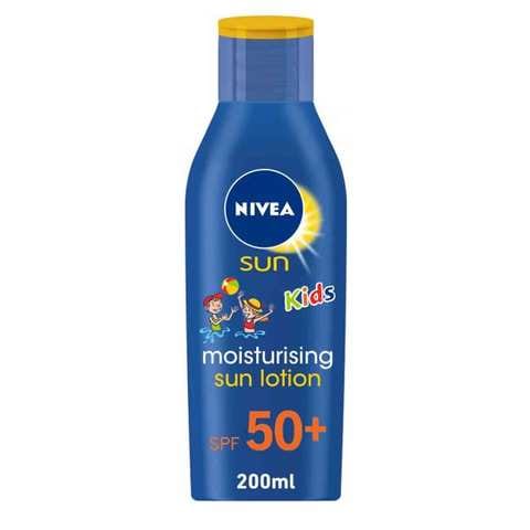 Nivea Lotion Sun Moisture For Kids Spf 50 200 Ml