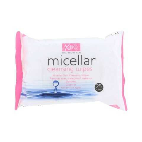 Xpel Micellar Face Cleansing Wipes 25 Pieces