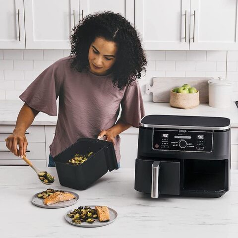 Buy Ninja 4-Quart Air Fryer 1550W AF100 Online - Shop Electronics &  Appliances on Carrefour UAE