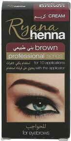 Buy Ryana Henna Brown Eyebrow Color Shaping 30ml in UAE