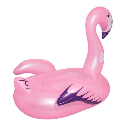 Bestway Rider Flamingo Pool Float Pink 127x127cm