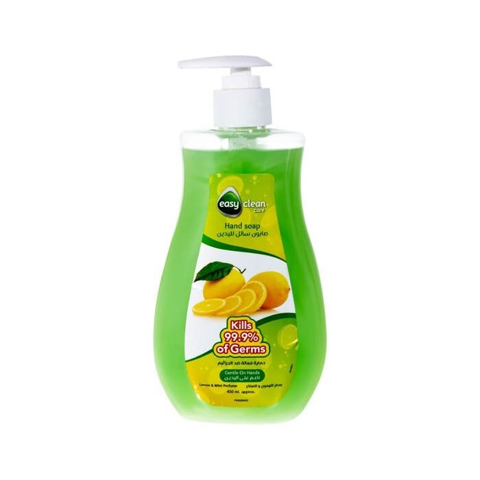 Buy Easy Clean Care Hand Soap Lemon 450 Ml Online Shop Beauty Personal Care On Carrefour Egypt