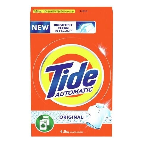 Buy Tide Automatic Laundry Powder Detergent Original Scent 4.5 kg in Kuwait