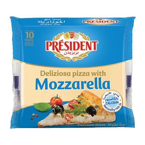 Buy President Special Pizza Mozzarella Slice Cheese 200g in Saudi Arabia