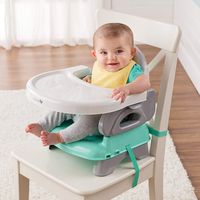 DELUXE COMFORT FOLDING BOOSTER SEAT, ELEPHANT LOVE