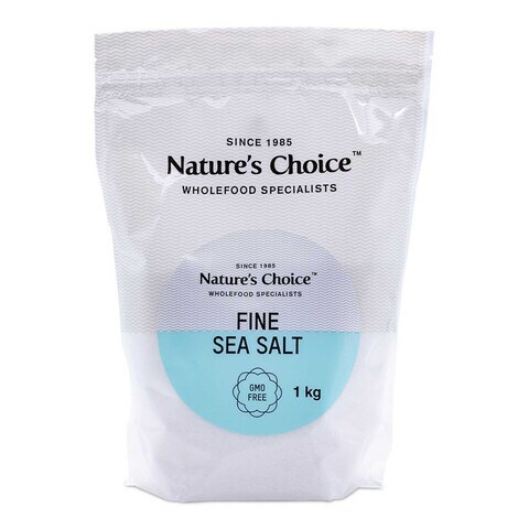 Natures Choice Fine Sea Salt 1Kg