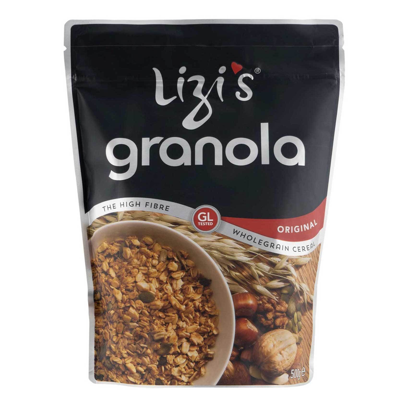 Buy Lizi's Granola Original Whole Grain Cereal 500g Online Shop Food