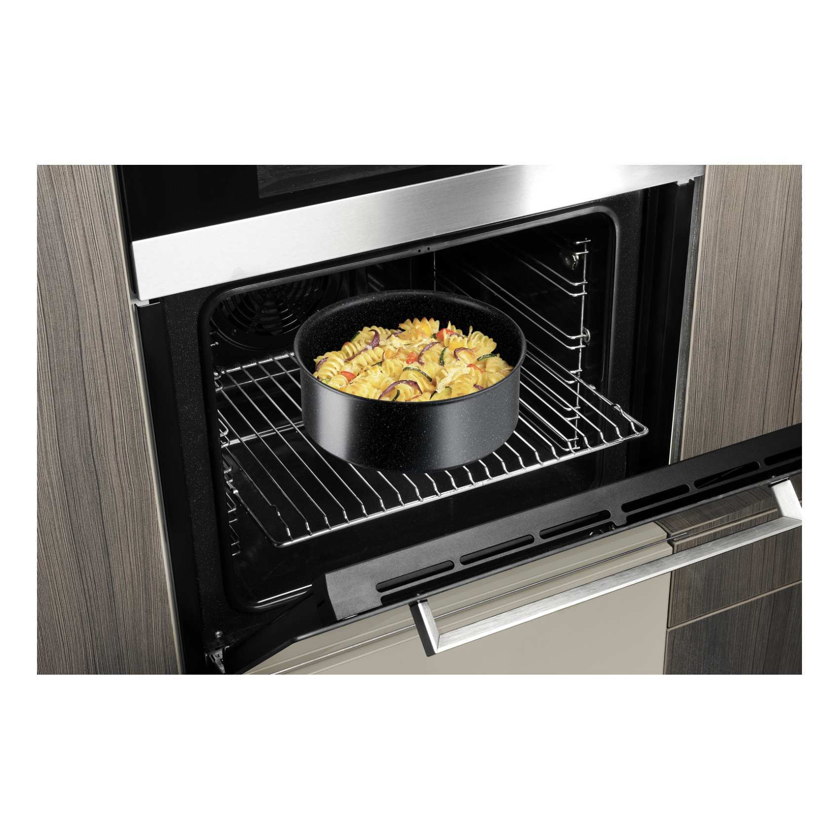 Buy Tefal Ingenio Black Stone Cookware Set 8 PCS Online - Shop Home &  Garden on Carrefour UAE