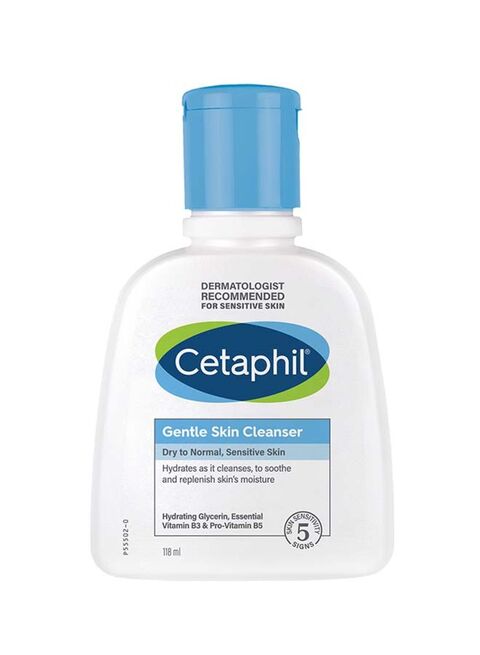 Cetaphil Gentle Skin Cleanser Hydrating Glycerin &amp; Essential Vit. B5 &amp; B3 118ml