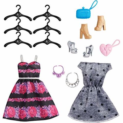 Colour Full Barbie Doll Set With Changeable Clothes And Accessories High  Quality Non Toxic For Girls price in UAE,  UAE