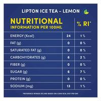 Lipton Lemon Ice Tea Non-Carbonated Refreshing Drink 320ml Pack of 6