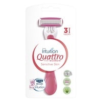 Schick Intuition Quattro Disposable Razor For Women Pack of 3