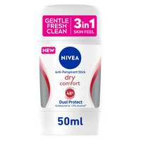 NIVEA Antiperspirant for Women Dry Comfort Stick 50ml