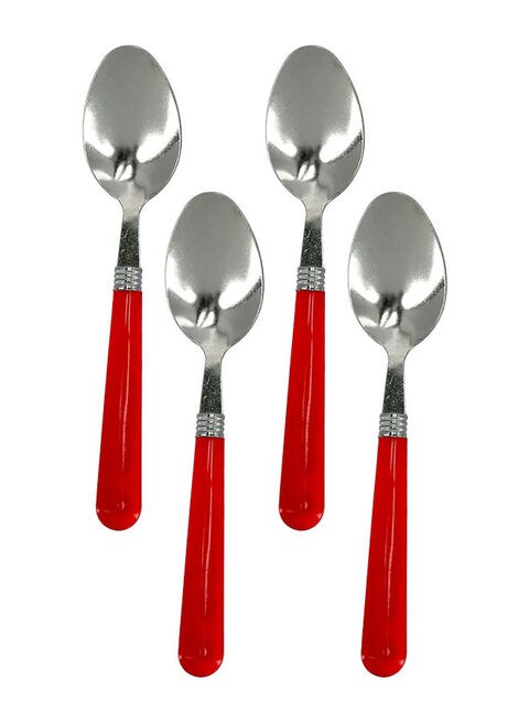 Delcasa 16-Piece Cutlery Set Silver/White
