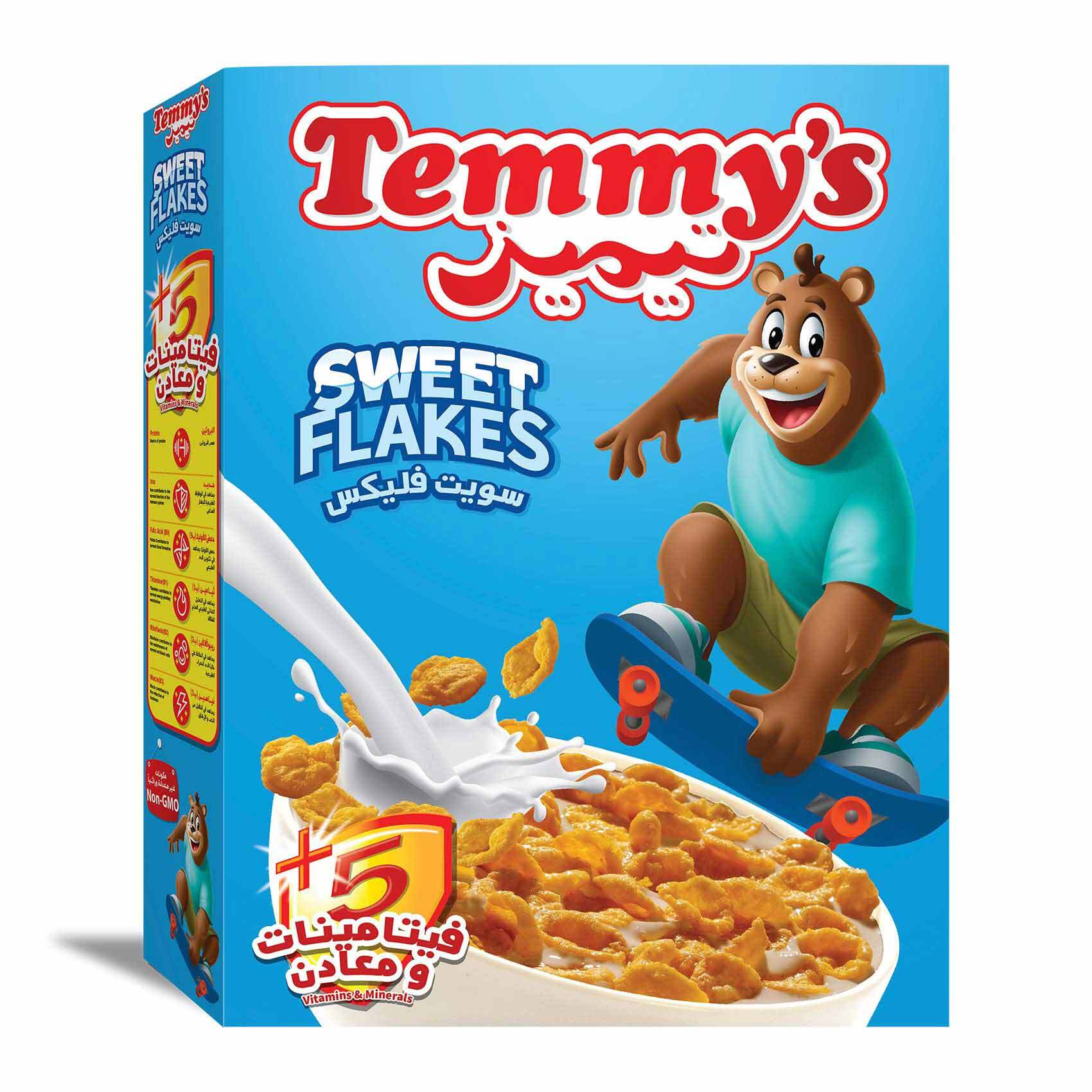 Buy Temmy'S Cereal Corn Flakes 1K Online - Shop Food Cupboard on Carrefour  Egypt