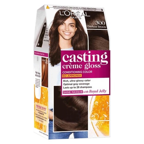 Buy L'Oreal Paris Casting Cream Gloss Hair Color - 535 Mahogany Golden  Light Brown Online - Shop Beauty & Personal Care on Carrefour Egypt