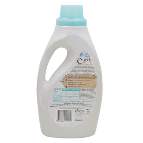 Earth Choice Ultra Concentrate Top And Front Loader Sensitive Laundry Liquid 1L