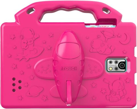 Buy Atouch Android Tablet For Kids 8Inch KD54 Smart Tab Wi-Fi Bluetooth And  Dual SIM Zoom App Supported Early Education Homely Cindy Kids Picture Tablet  With EVA Case (Pink) Online - Shop