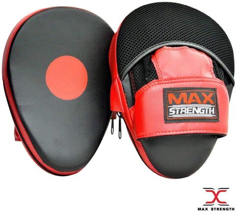 Boxing Pads Focus Mitts | Curved Hook and Jab Target Hand Pads | Great for  MMA, Muay Thai, Kickboxing, Martial Arts, Karate Training | Padded