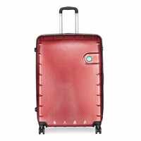 VIP Libson 4 Wheel Hard Casing Medium Luggage Trolley 69cm Red