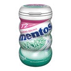 Buy Mentos White Spearmint Sugar Free Chewinggum 103g in Saudi Arabia