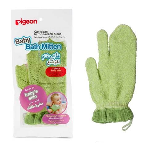 Pigeon baby bath mitten free size 1 piece