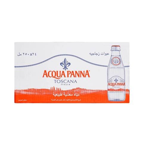 Acqua Panna Natural Mineral Water 250ml&times;24