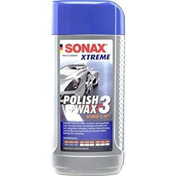 2 x 500 ml Sonax Polish & Wax Colour Nano Pro Black Car Polish