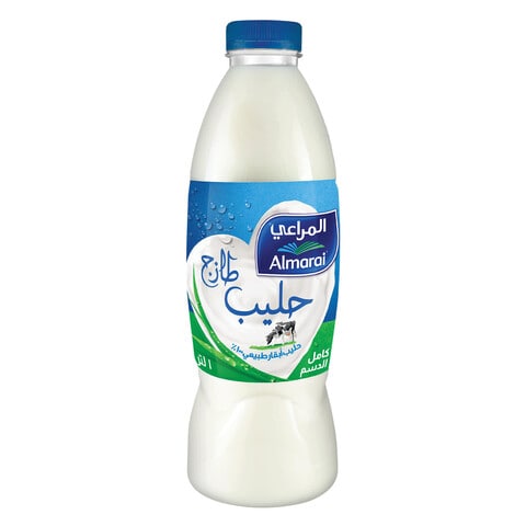 Buy Almarai Full Fat Fresh Milk 1L in Saudi Arabia