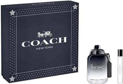 Coach For Men Gift Set: Eau De Toilette 60ml + Travel Spray 7.5ml