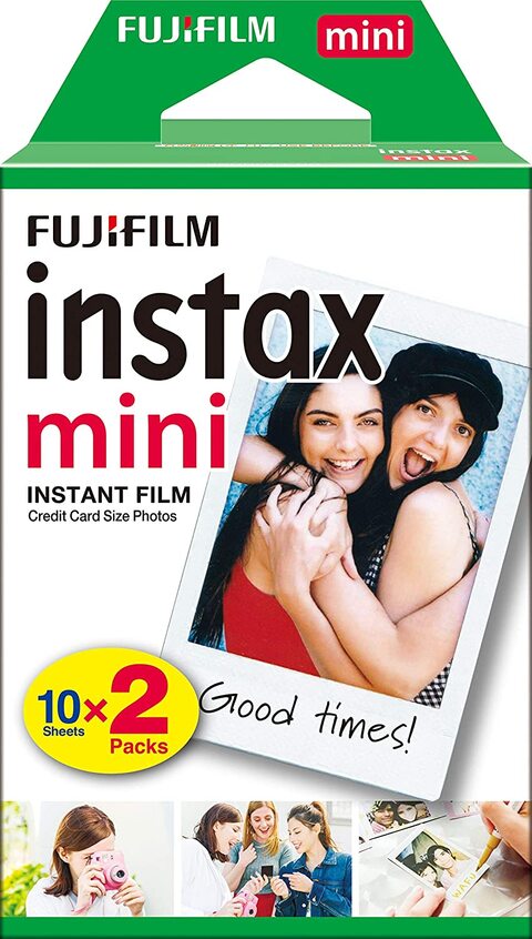 Fujifilm 16386016 Instax Film For Instax Mini 8/7S, 2 X 10 Sheets, Packaging May Vary