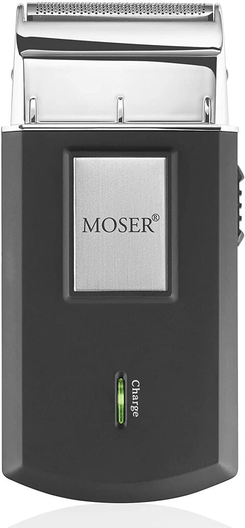 Moser Travel Shaver Black/Silver